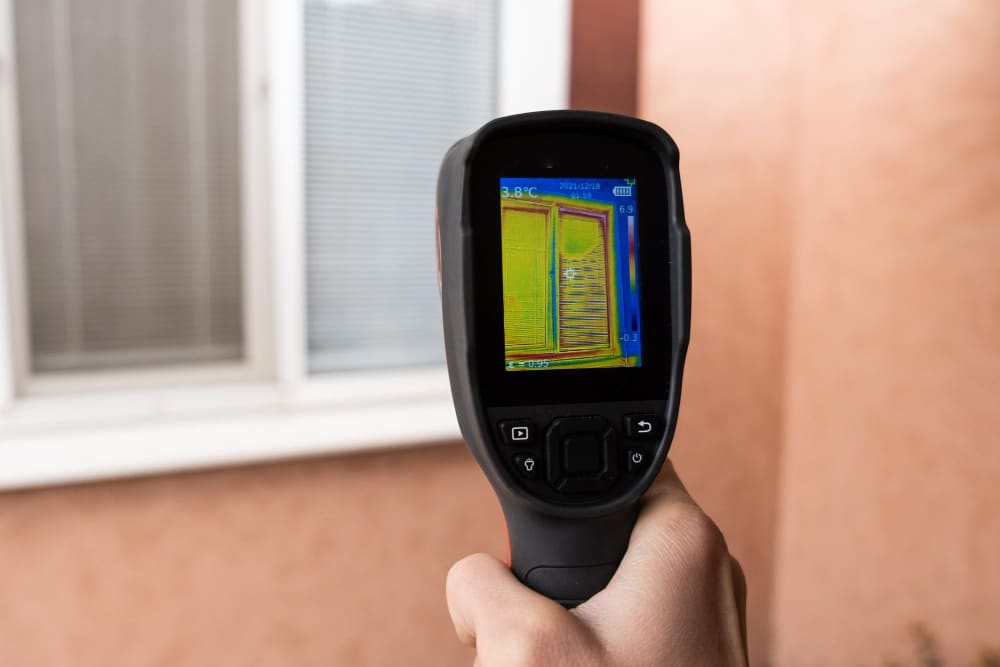 diagnostique énergie avec une caméra thermique